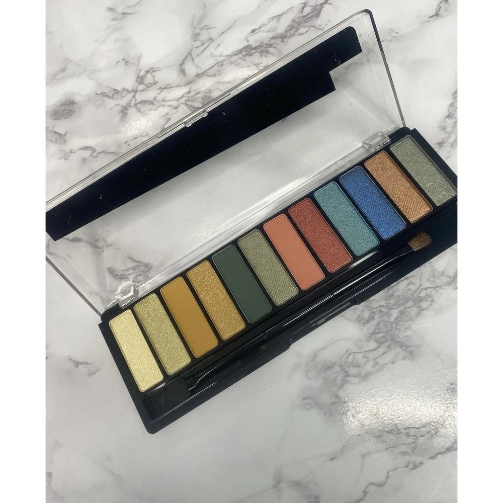 Rimmel Magnif'eyes Jewel Rocks Eyeshadow Palette Yellow Gold‎ Green